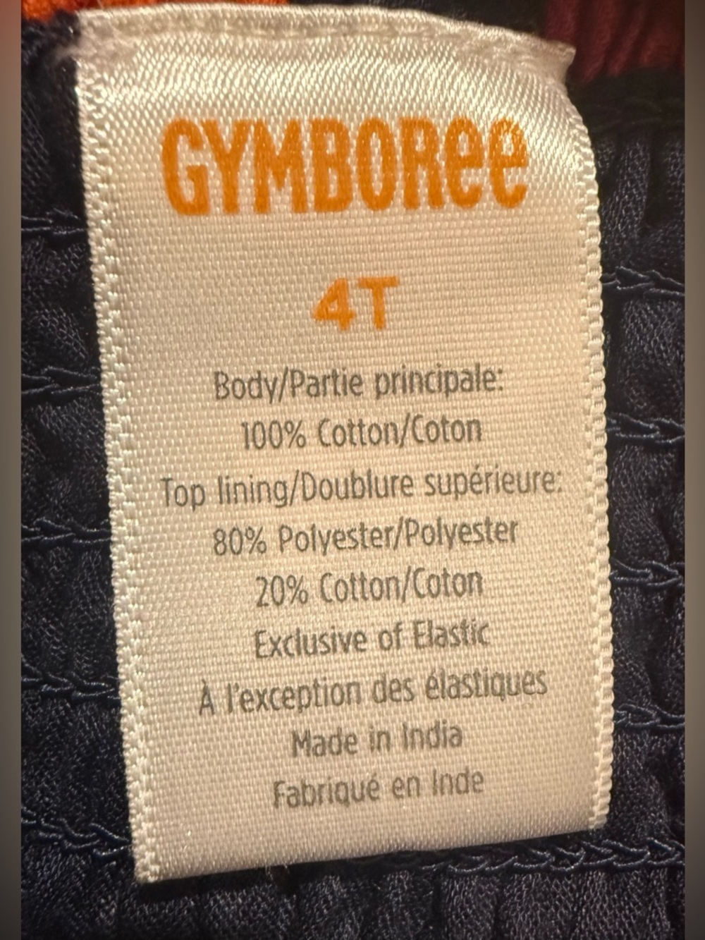 Gymboree Navy Dress with Pumpkins - Picture 3 of 3